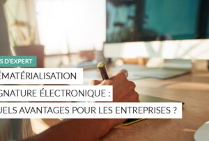 Article sur la dématérialisation et la signature électronique