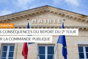 Infographie - Conséquences du report du 2e tour sur la commande publique