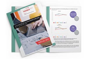 Image d'un livre blanc concernant les infographies pour le premier semestre 2023 dans le secteur du BTP