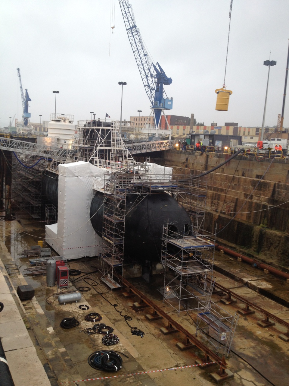 DI Environnement - chantier sous marin